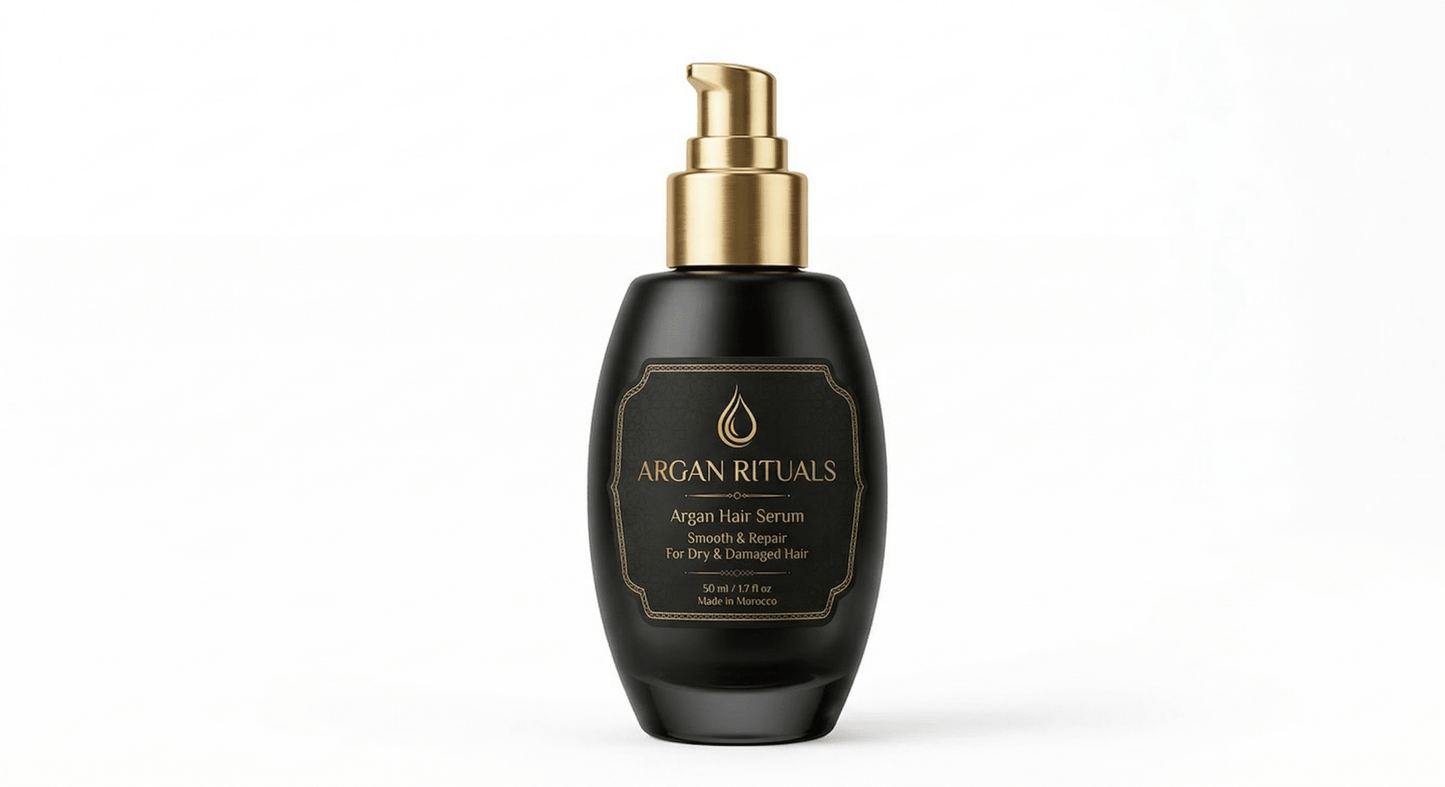 Argan Hair Serum for Dry & Frizzy Hair – Argan Rituals - Argan Rituals