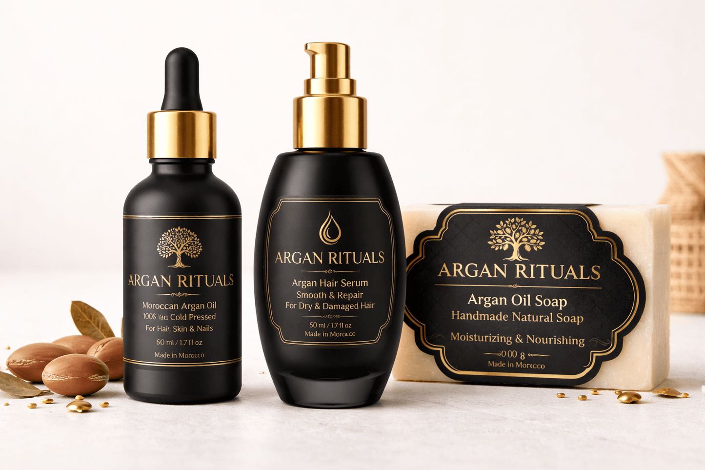 Hair & Skin Care Pack – Argan Rituals - Argan Rituals