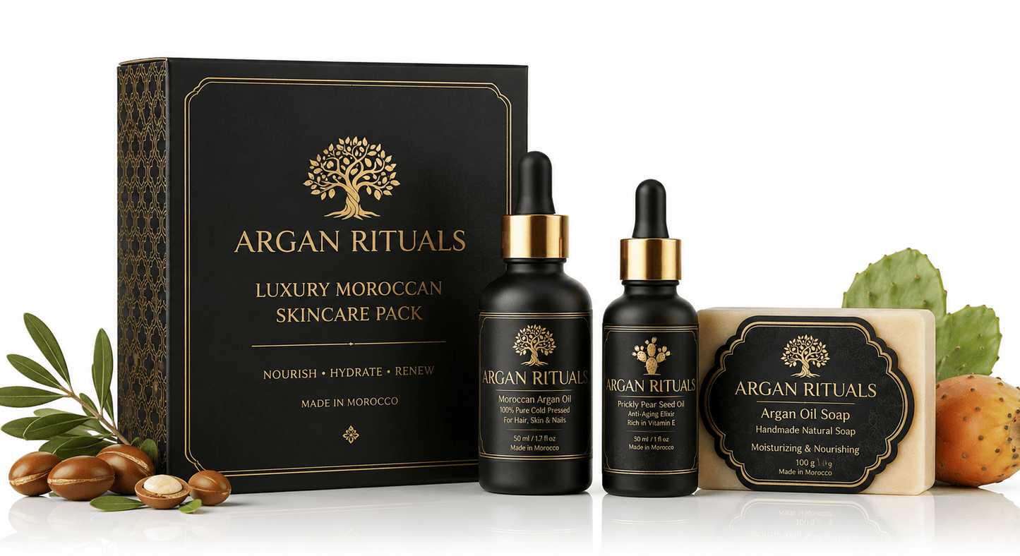 Luxury Moroccan Skincare Pack – Argan Rituals - Argan Rituals