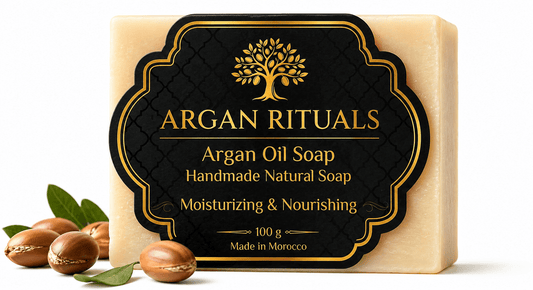 Natural Moroccan Argan Soap for Face & Body – Argan Rituals - Argan Rituals